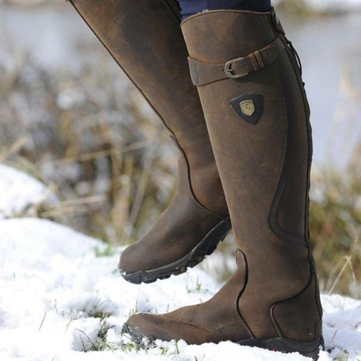 Dames Waterdichte Winter Rijlaarzen – Warm & Stijlvol