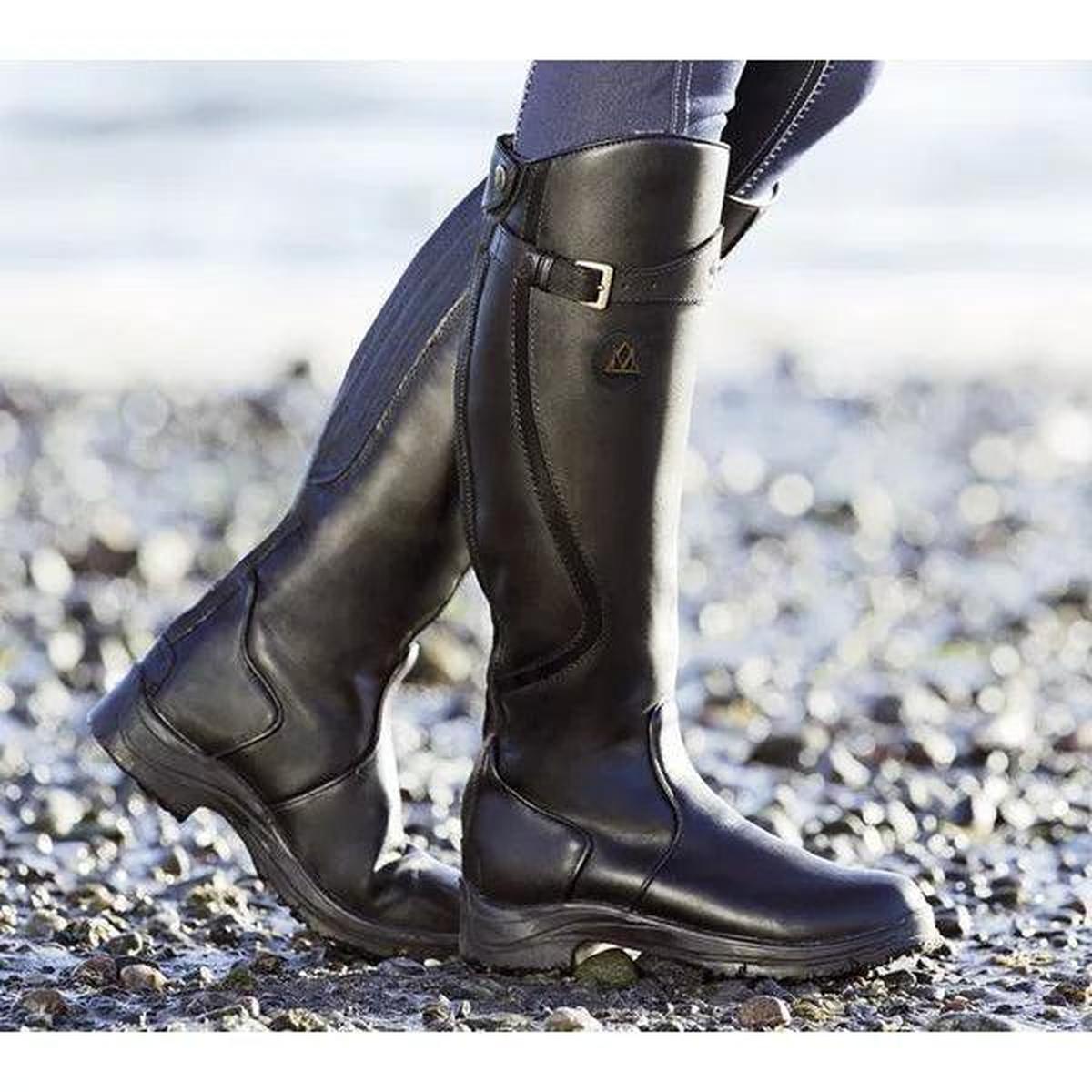 Dames Waterdichte Winter Rijlaarzen – Warm & Stijlvol