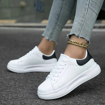 Dames Orthopedische Leren Sneakers – Lichtgewicht & Comfortabel