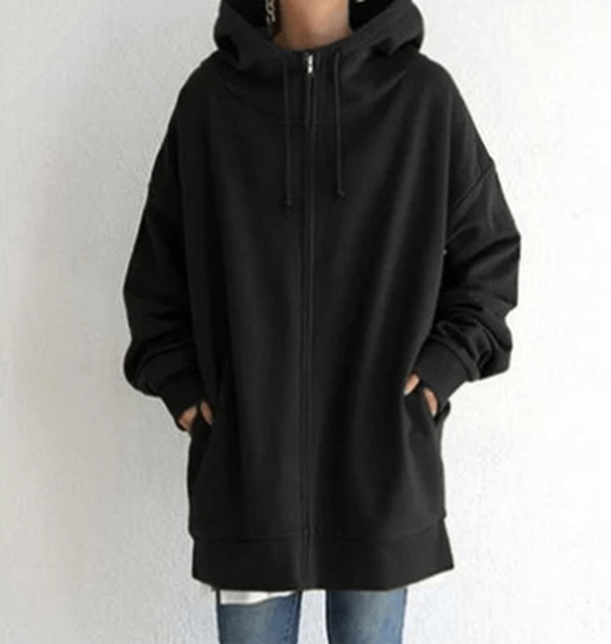 Dames Zip-Up Hoodie – Elegant & Comfortabel Design