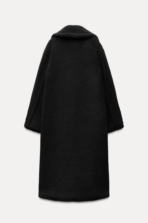 Aurora Lange Teddy Jas Dames – Warm & Elegant