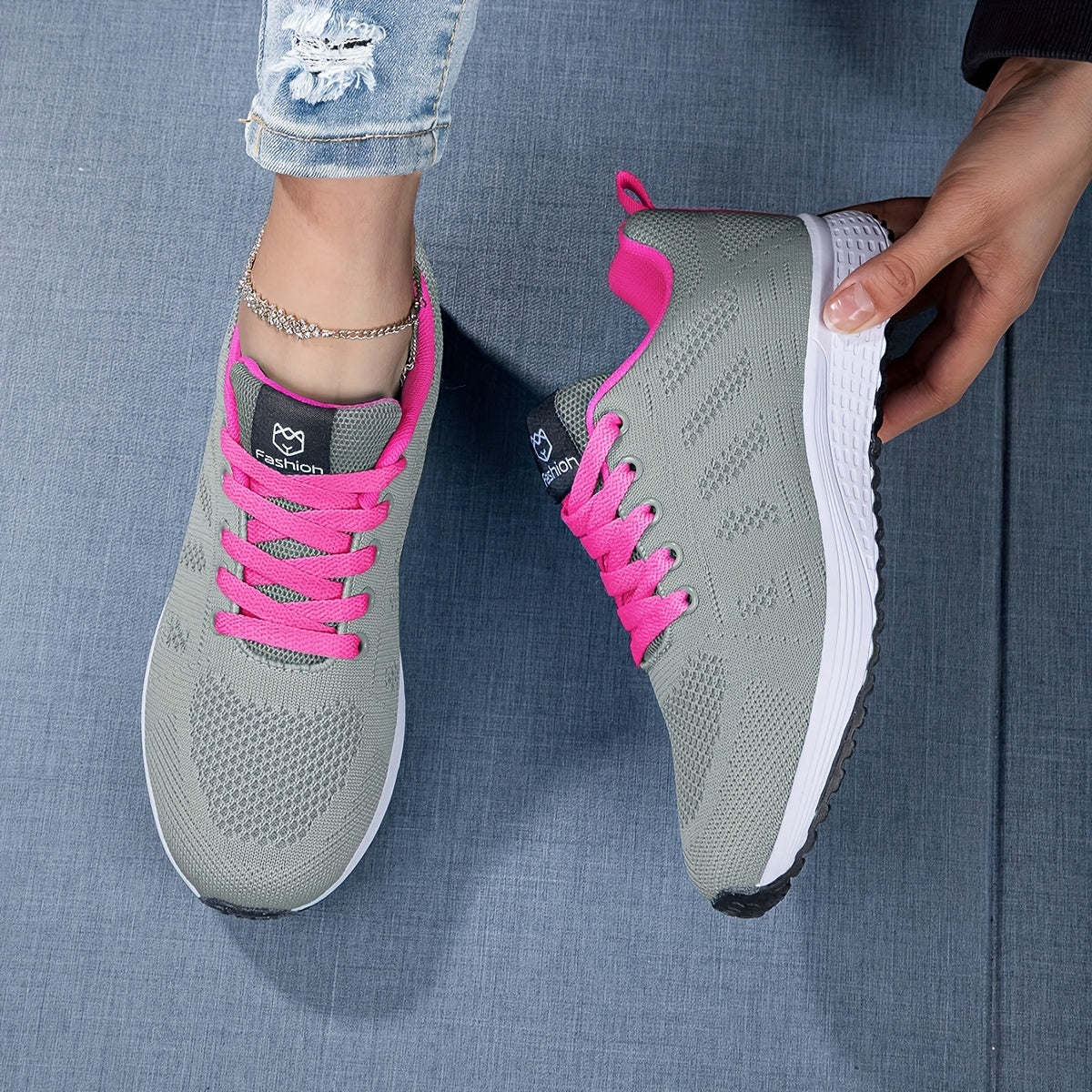Dames Sneakers – Ademend & Lichtgewicht voor Sport en Vrije Tijd