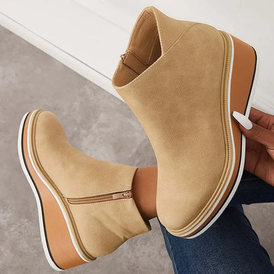 Bella Wolgevoerde Laarzen – Elegant & Comfortabel voor de Koude Dagen