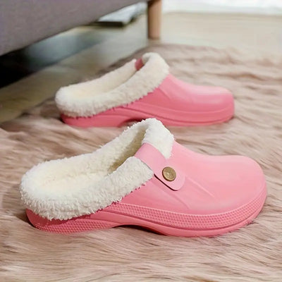 Johanna – Unisex Fleece Gevoerde Clogs