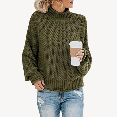 Dames Gebreide Pullover Trui – Zacht & Stijlvol in Wolmix