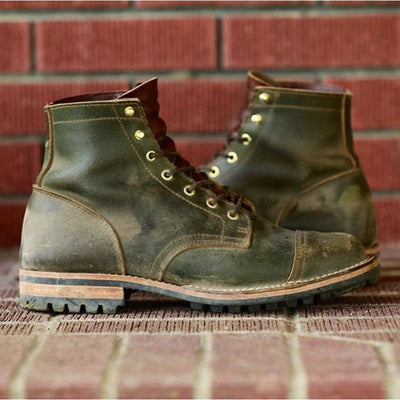 Torino Klassieke Leren Veterboots voor Heren – Comfort & Grip