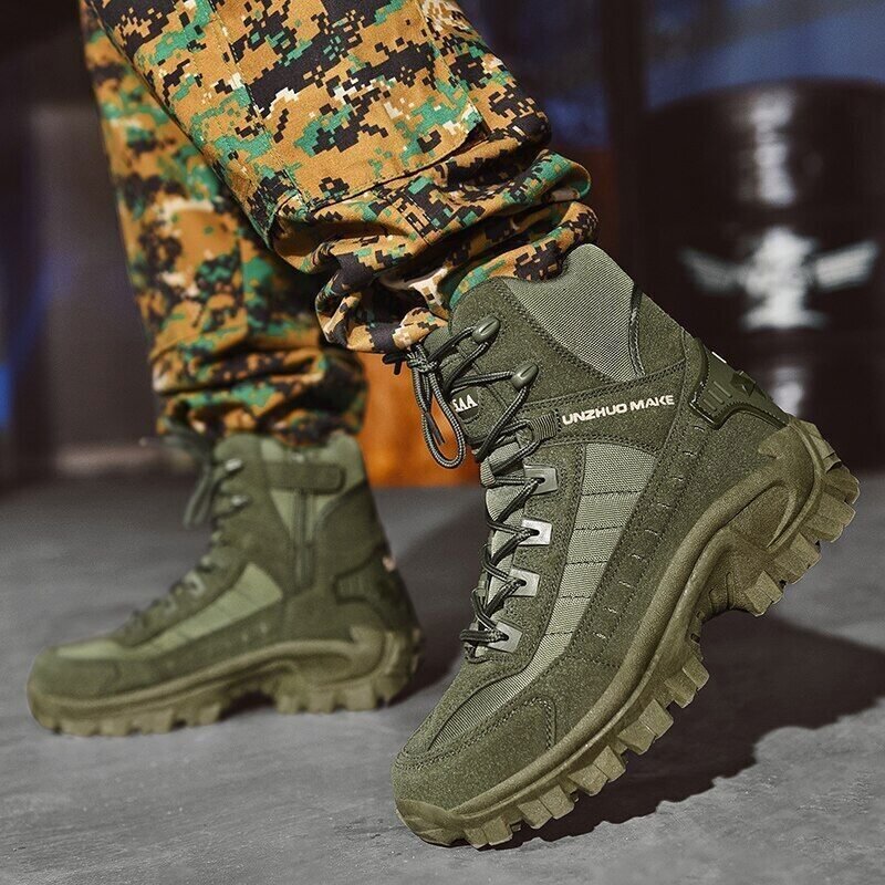 Valden Rugged Men’s Tactical Boots – Verstevigde Neus & Gripzool