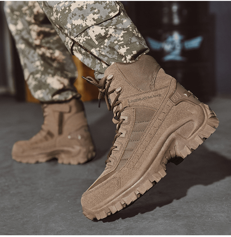 Valden Rugged Men’s Tactical Boots – Verstevigde Neus & Gripzool