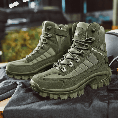 Valden Rugged Men’s Tactical Boots – Verstevigde Neus & Gripzool
