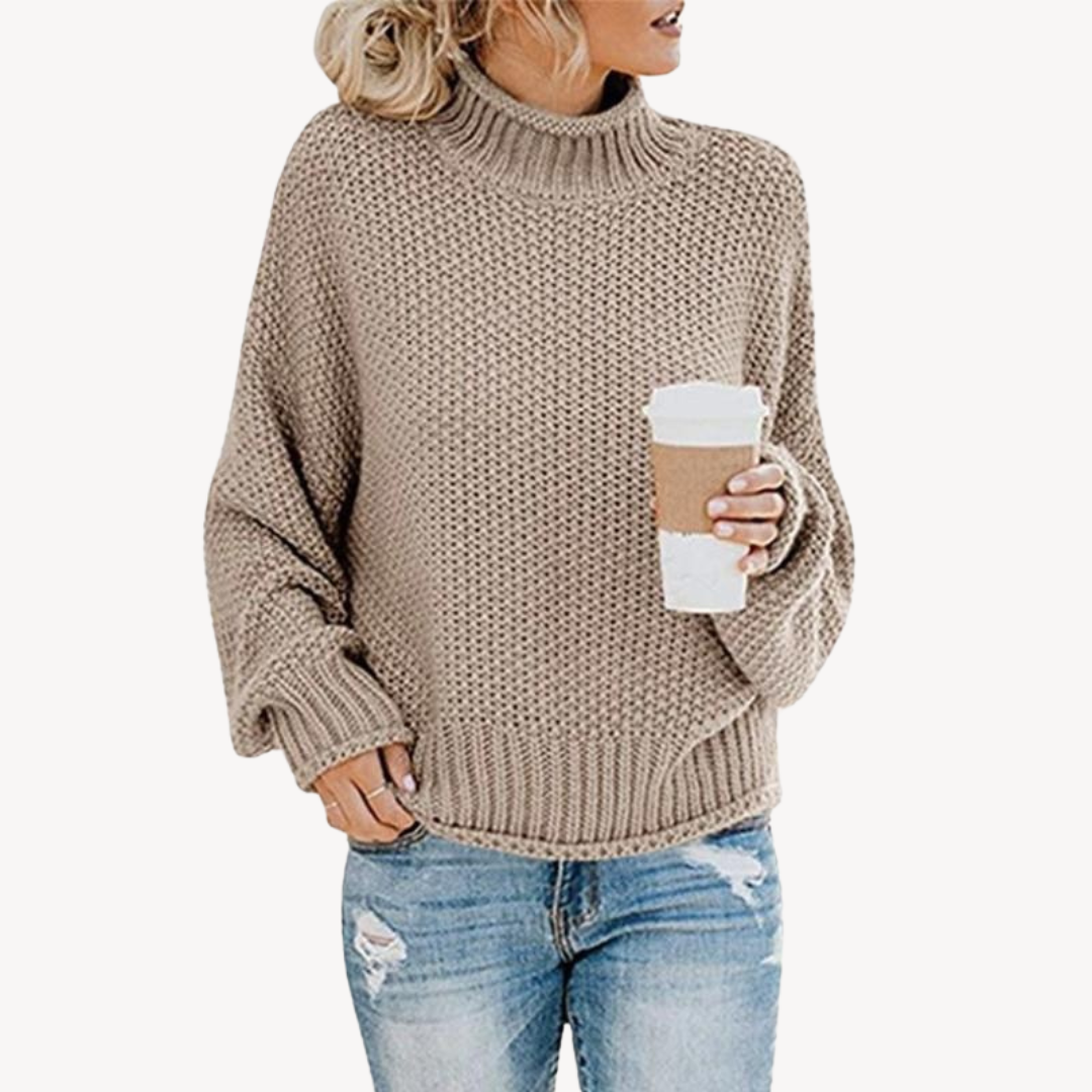 Dames Gebreide Pullover Trui – Zacht & Stijlvol in Wolmix