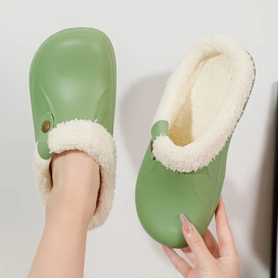 Johanna – Unisex Fleece Gevoerde Clogs