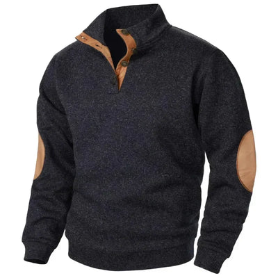 Heren V-Hals Sweatshirt Outdoor & Casual