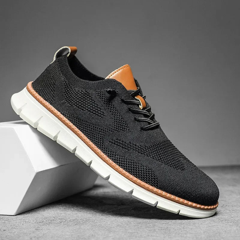 Lyon Comfortabele Herenschoenen – Handgemaakt Vakmanschap met Ademend Design