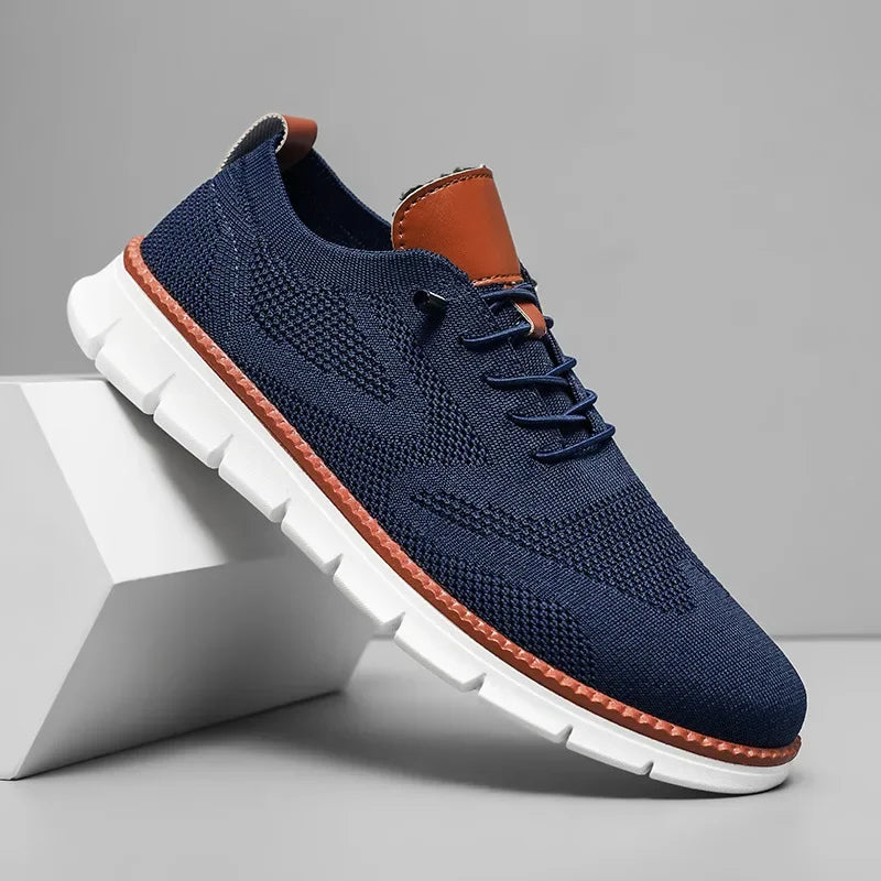 Lyon Comfortabele Herenschoenen – Handgemaakt Vakmanschap met Ademend Design