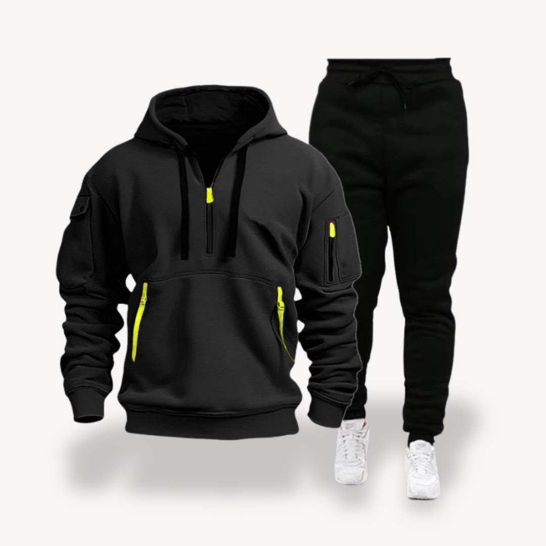 Heren Tech Fleece Trainingspak – Hoodie & Joggers Set