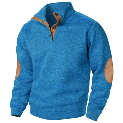 Heren V-Hals Sweatshirt Outdoor & Casual