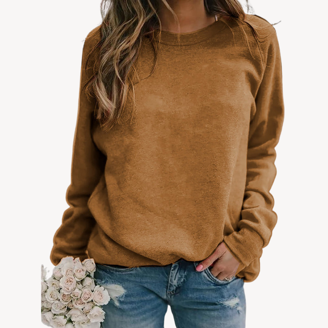 Dames Katoenen Sweatshirt – Comfortabel & Casual