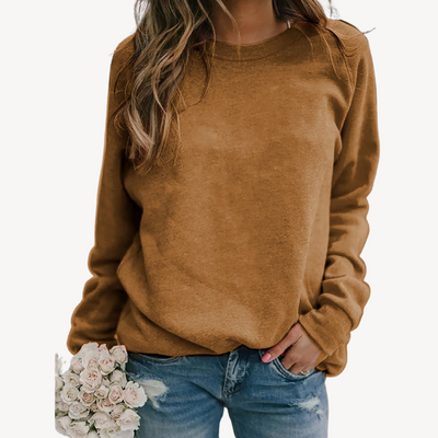 Dames Katoenen Sweatshirt – Comfortabel & Casual