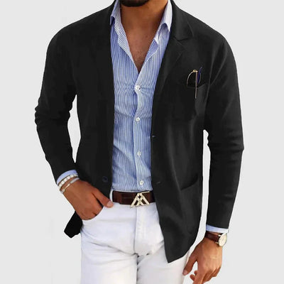 Dan Herenblazer met Casual Klepzakken
