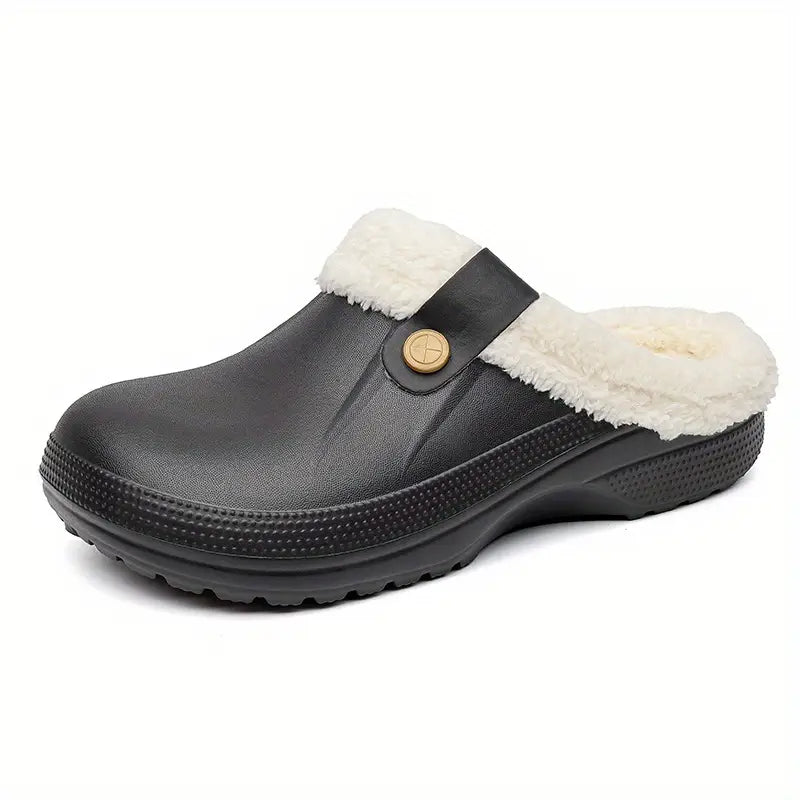 Johanna – Unisex Fleece Gevoerde Clogs