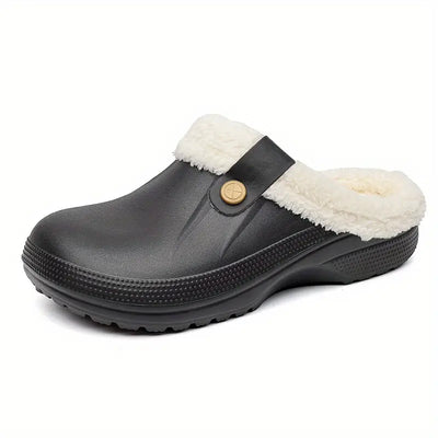 Johanna – Unisex Fleece Gevoerde Clogs