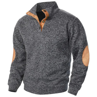 Heren V-Hals Sweatshirt Outdoor & Casual