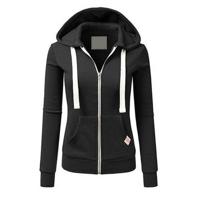 Dames Zip Hoodie – Oversized Comfort met Capuchon & Kangoeroezakken