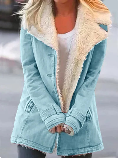 Winterjas Dames met Warme Kraag