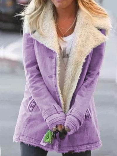 Winterjas Dames met Warme Kraag