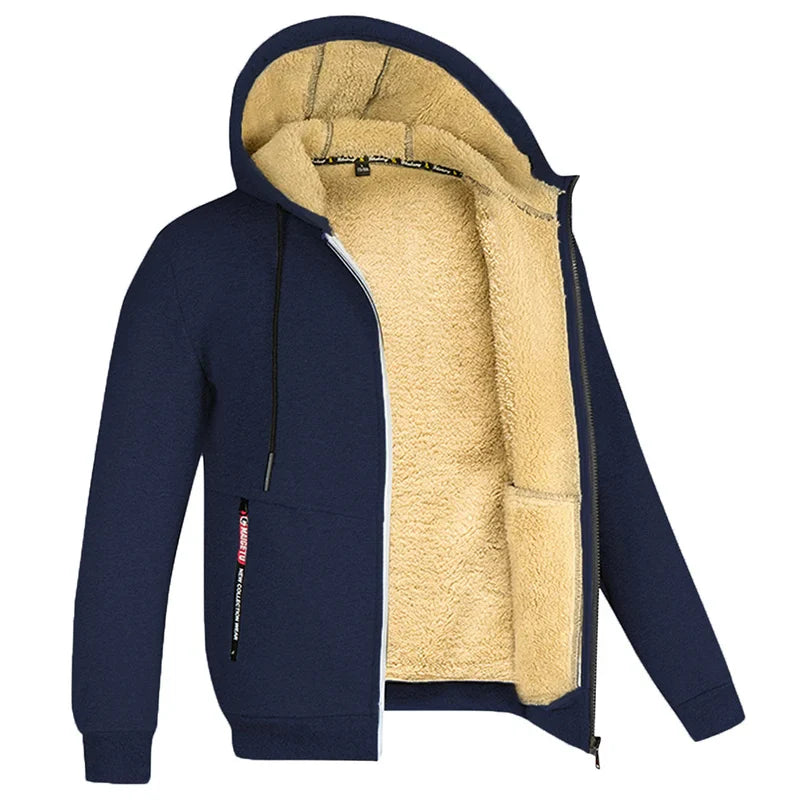 Jayden Warme Fleece Heren Vest met Zachte Voering