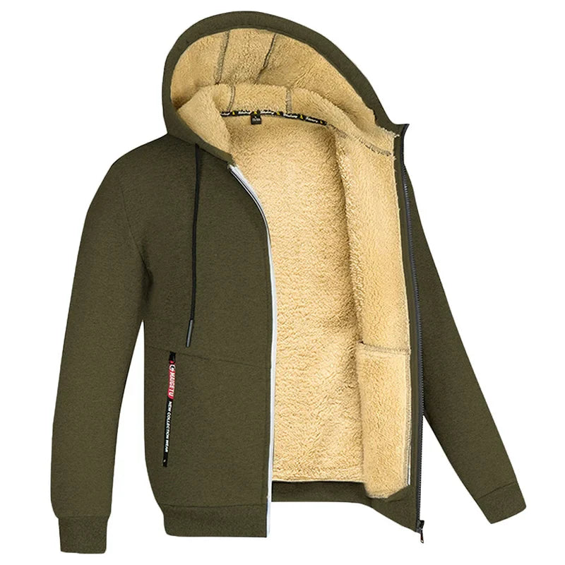 Jayden Warme Fleece Heren Vest met Zachte Voering