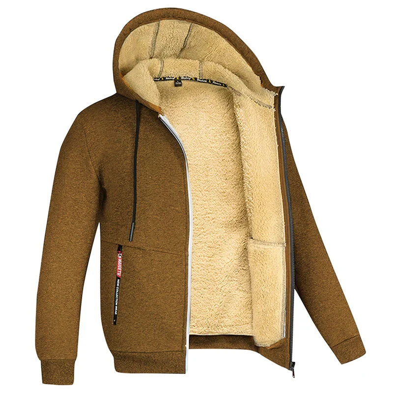 Jayden Warme Fleece Heren Vest met Zachte Voering