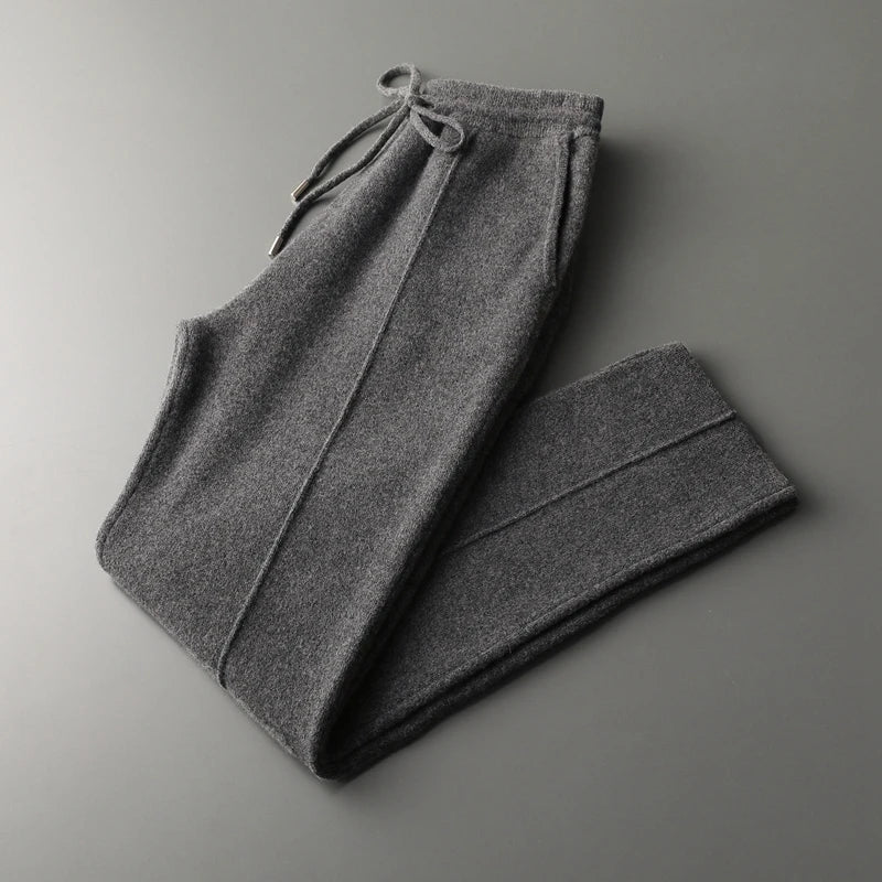 Heren Kasjmier Broek – Luxe Comfort & Tijdloze Stijl