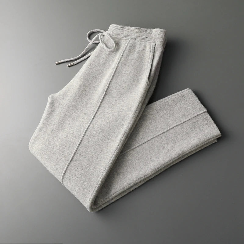 Heren Kasjmier Broek – Luxe Comfort & Tijdloze Stijl