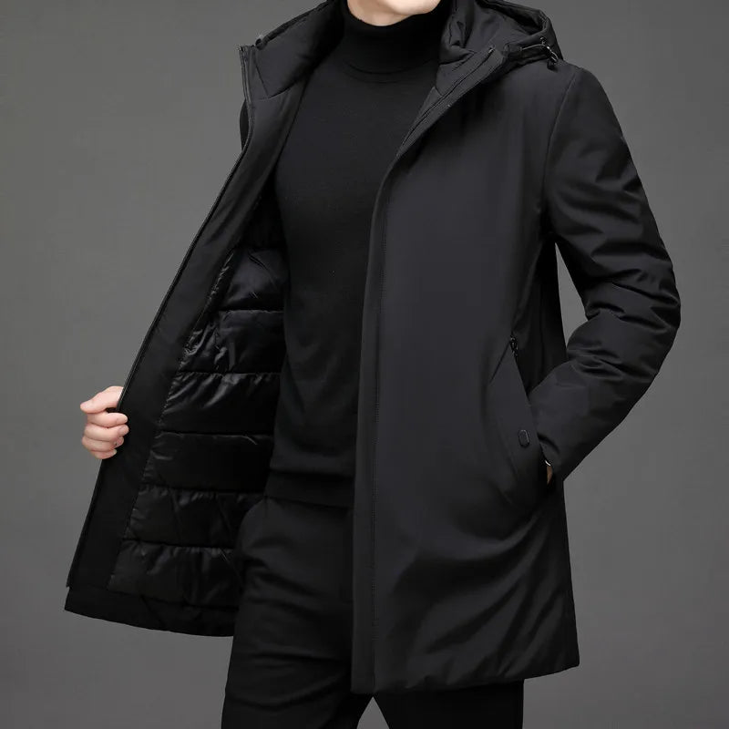 Heren Winterjas – Waterdicht & Warm met Tijdloos Design
