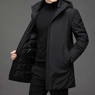 Heren Winterjas – Waterdicht & Warm met Tijdloos Design