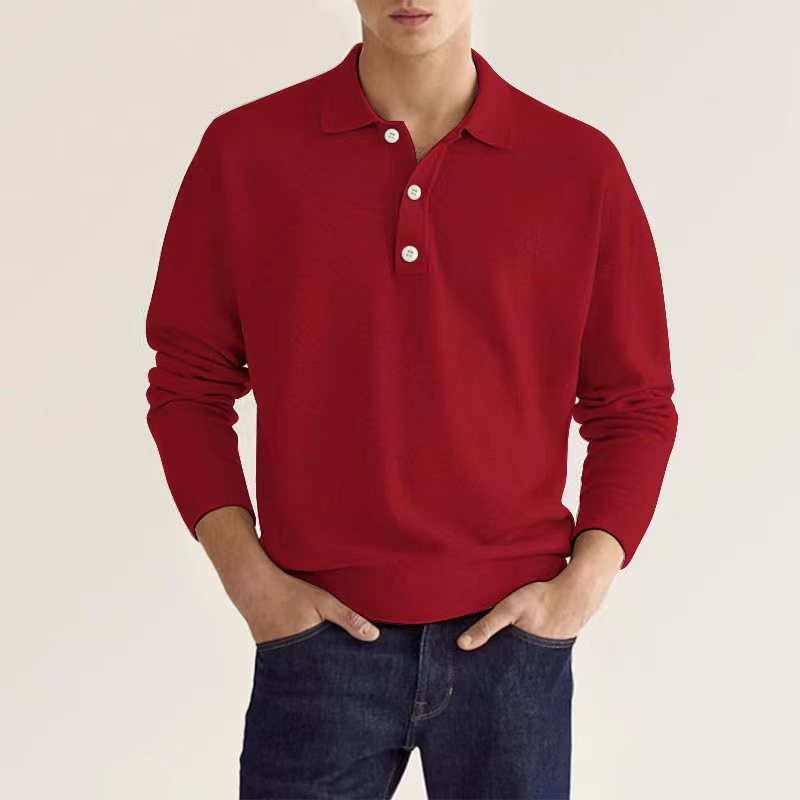 Heren Polo Trui – Tijdloos Design & Comfortabele Stoffen Blend