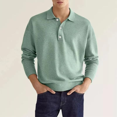Heren Polo Trui – Tijdloos Design & Comfortabele Stoffen Blend