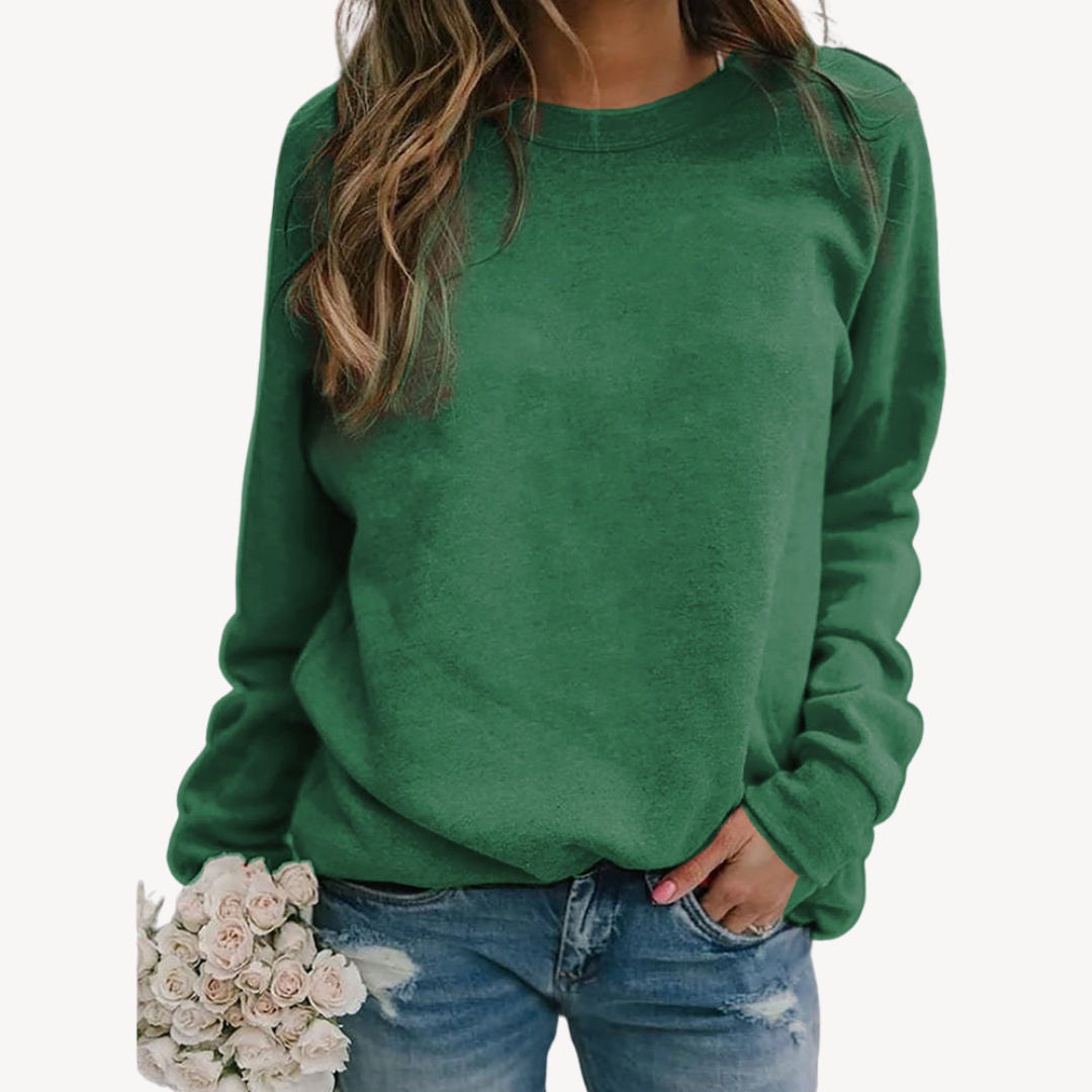 Dames Katoenen Sweatshirt – Comfortabel & Casual