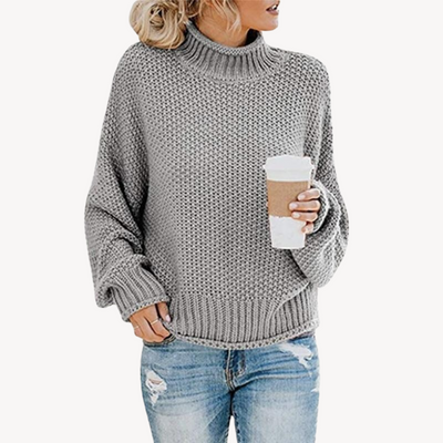 Dames Gebreide Pullover Trui – Zacht & Stijlvol in Wolmix