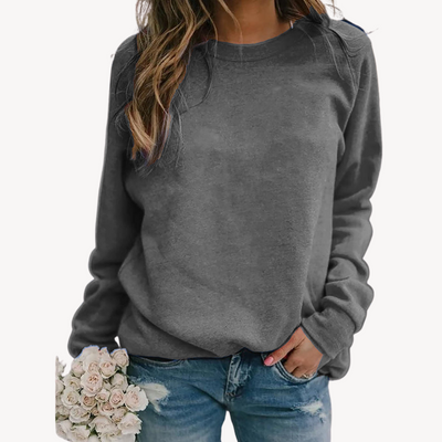 Dames Katoenen Sweatshirt – Comfortabel & Casual