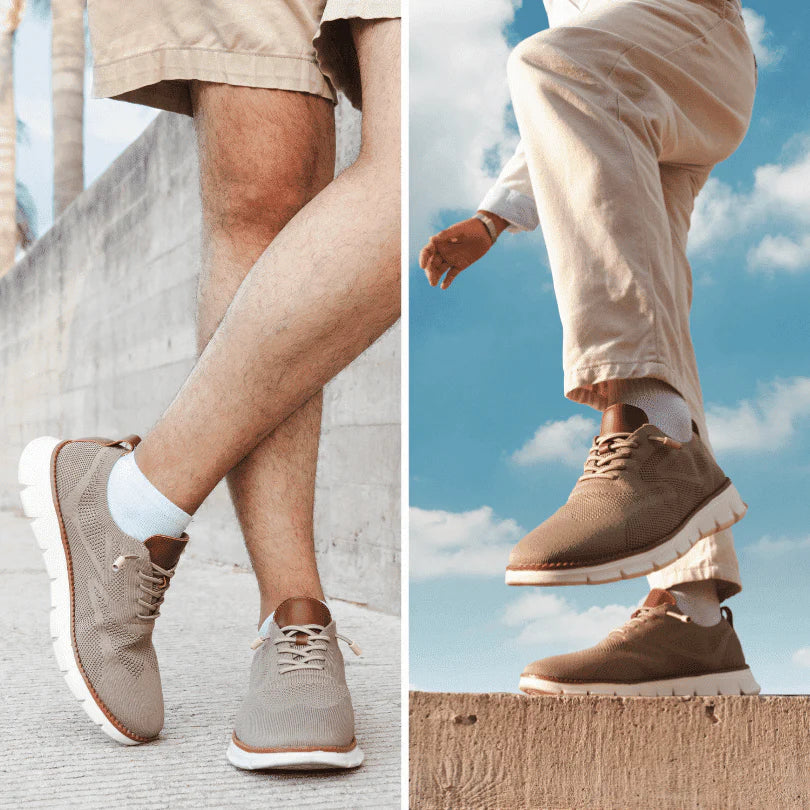 Lyon Comfortabele Herenschoenen – Handgemaakt Vakmanschap met Ademend Design
