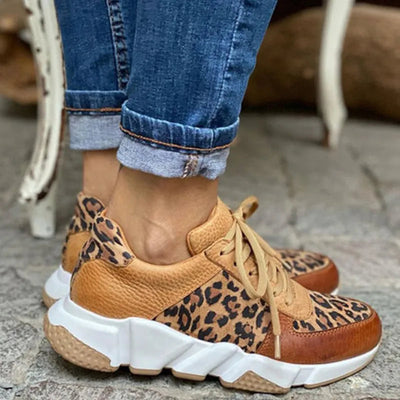 Selene Panterprint Sneakers – Stijlvol & Comfortabel met Statement