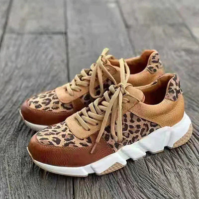 Selene Panterprint Sneakers – Stijlvol & Comfortabel met Statement