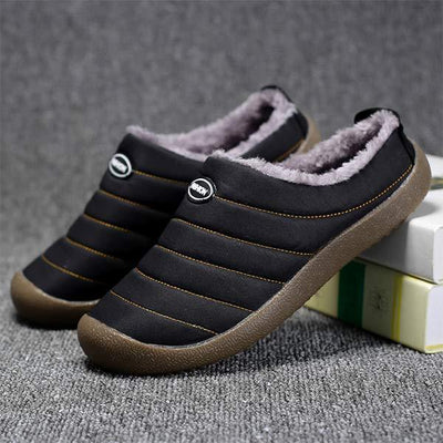 Adam – Warm Gevoerde Comfort Hausschuhe