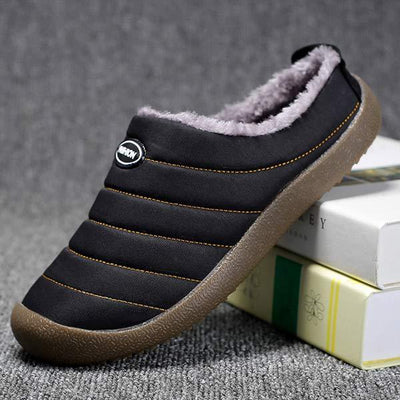 Adam – Warm Gevoerde Comfort Hausschuhe