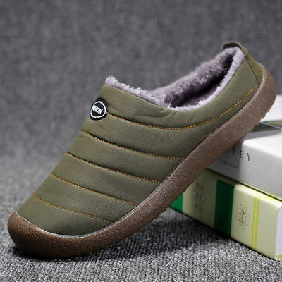Adam – Warm Gevoerde Comfort Hausschuhe