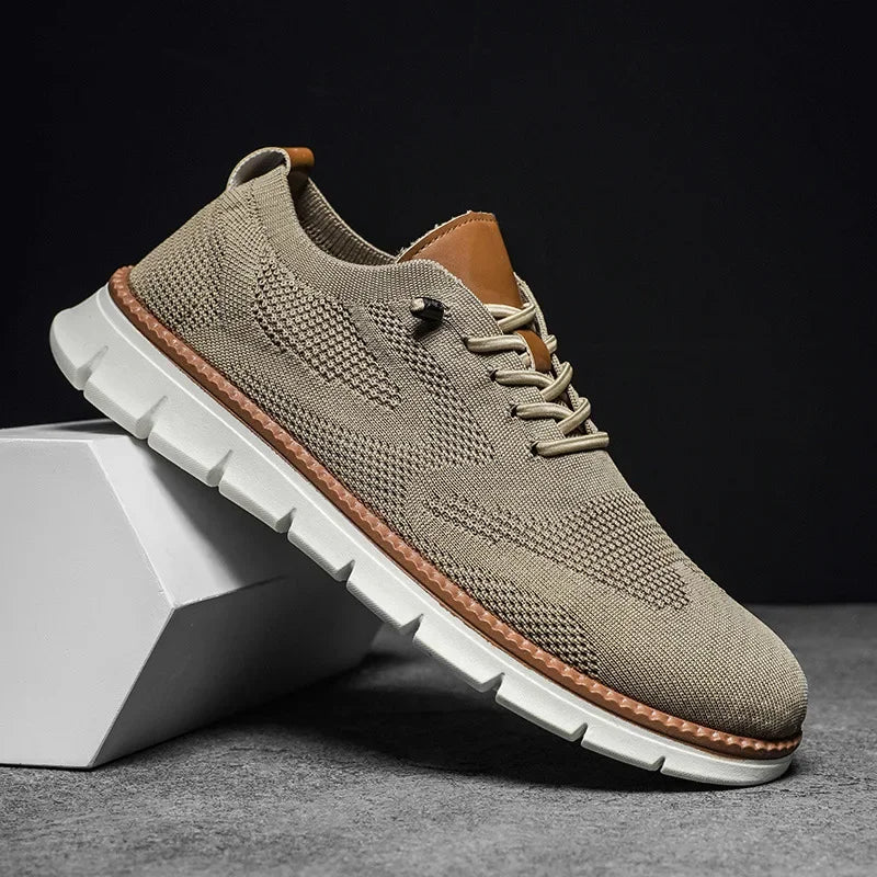 Lyon Comfortabele Herenschoenen – Handgemaakt Vakmanschap met Ademend Design