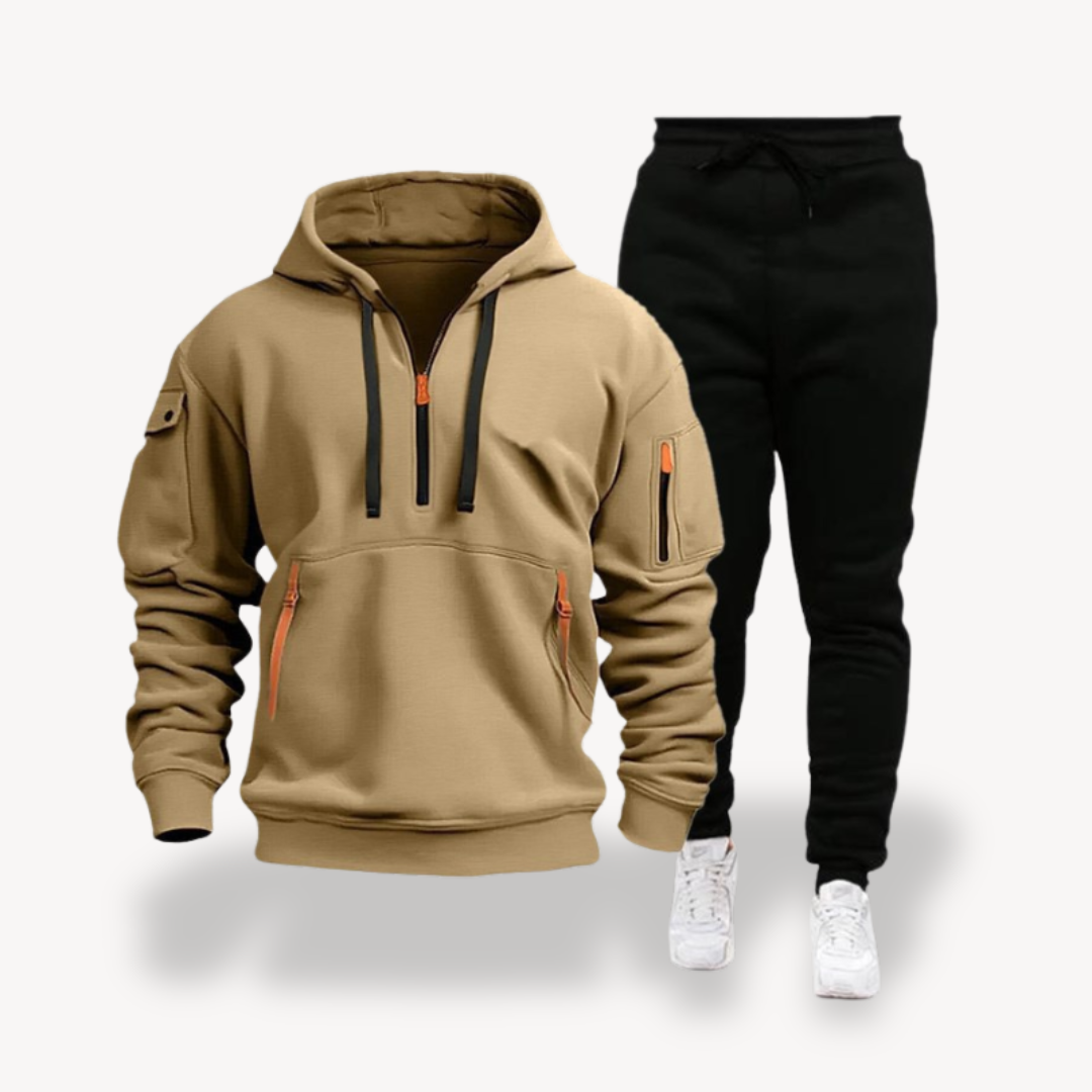 Heren Tech Fleece Trainingspak – Hoodie & Joggers Set