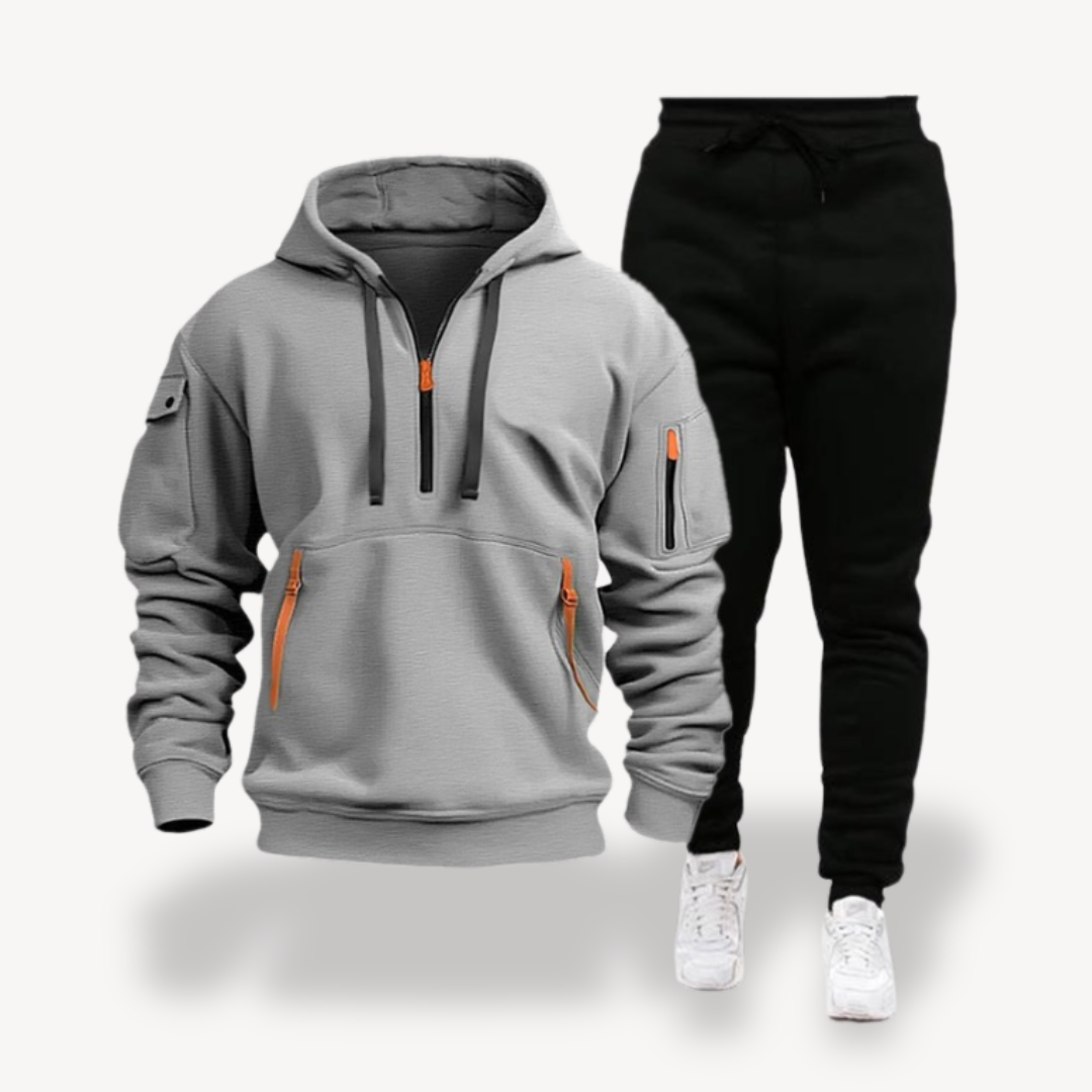 Heren Tech Fleece Trainingspak – Hoodie & Joggers Set